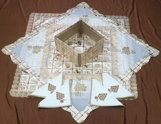 Safra, Chumli, Napkin - 5 Items (Complete Set)