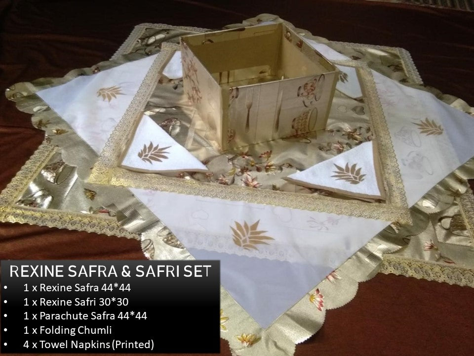 Safra, Chumli, Napkin - 5 Items (Complete Set)