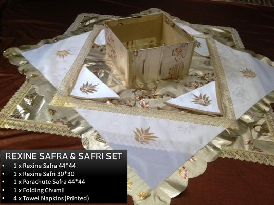 Safra, Chumli, Napkin - 5 Items (Complete Set)
