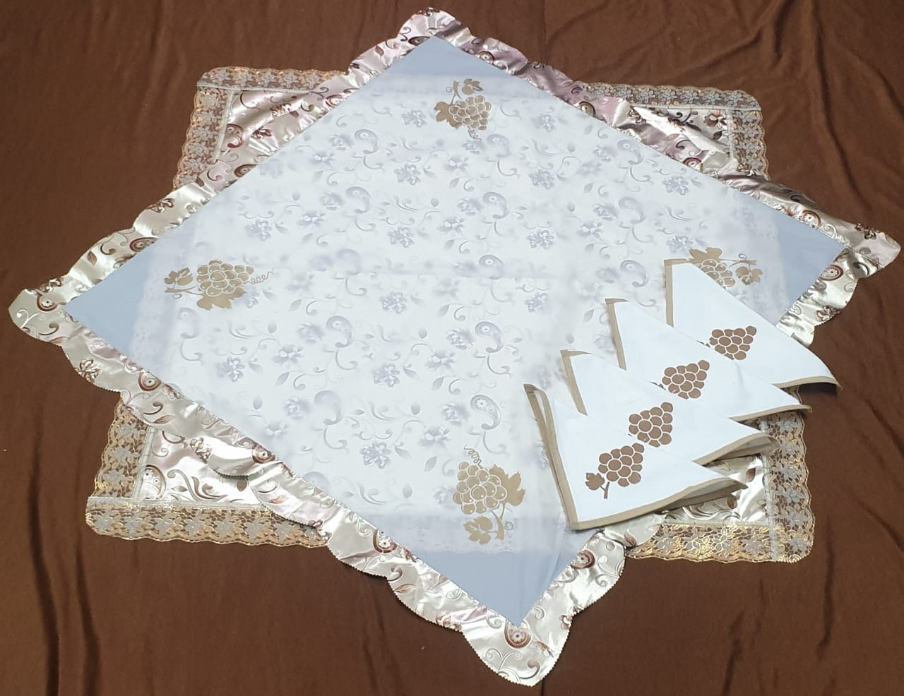 Rexine Safra Set without Chumli