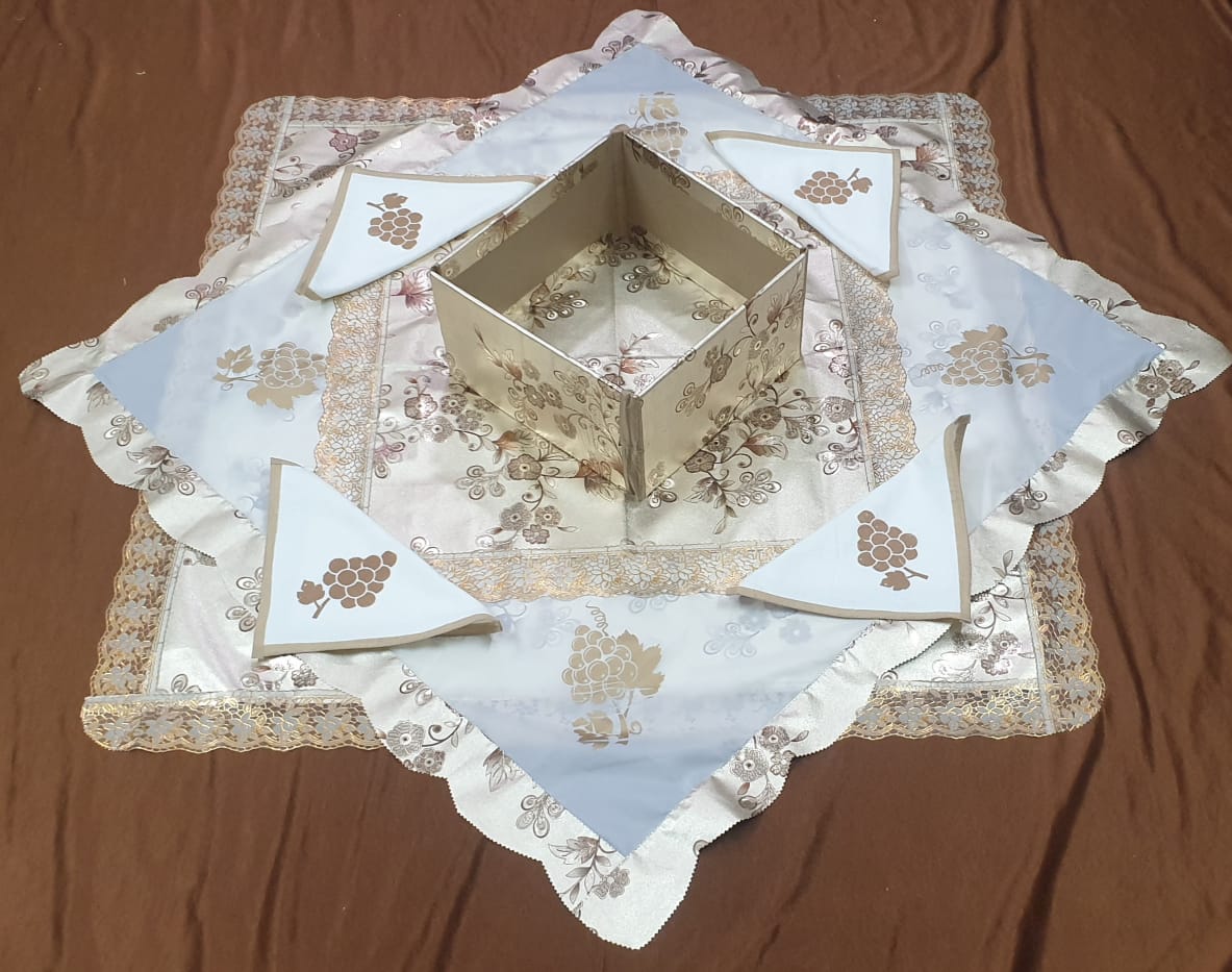 Safra, Chumli, Napkin - 5 Items (Complete Set)