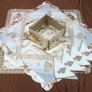 Safra, Chumli, Napkin - 5 Items (Complete Set)