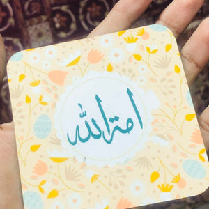 Tea Coaster (Name & Design can be customized)