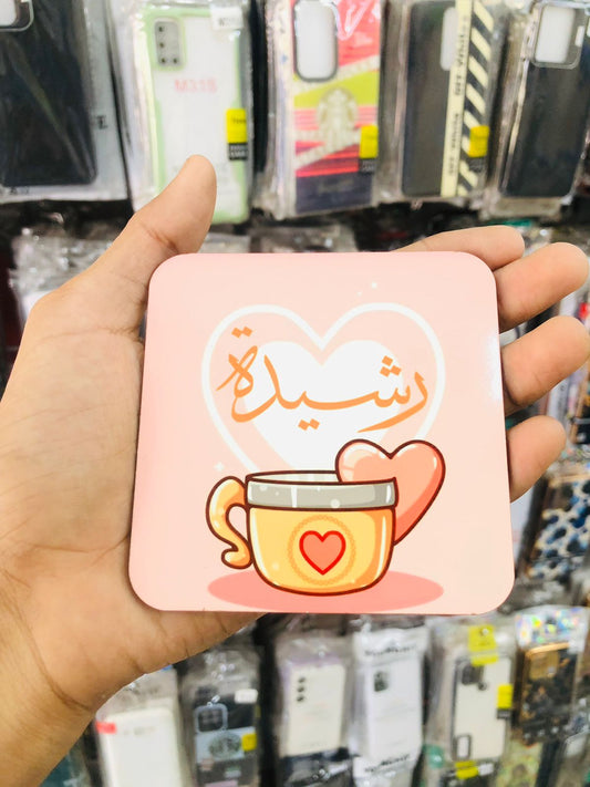 Tea Coaster (Name & Design can be customized)
