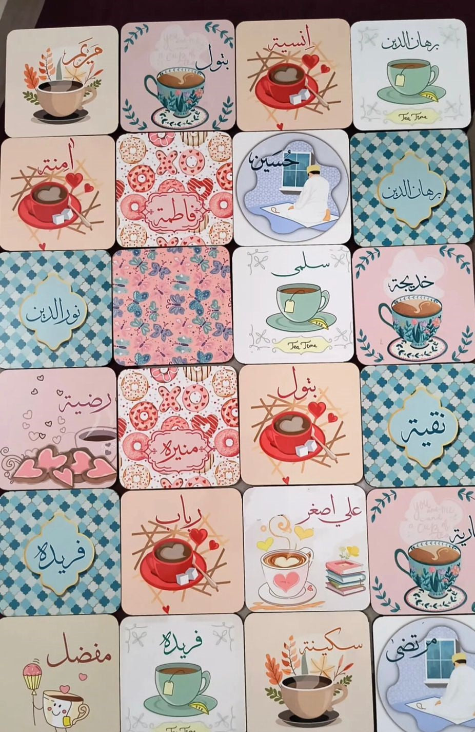 Tea Coaster (Name & Design can be customized)