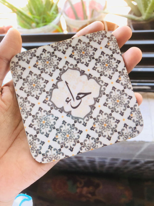 Tea Coaster (Name & Design can be customized)