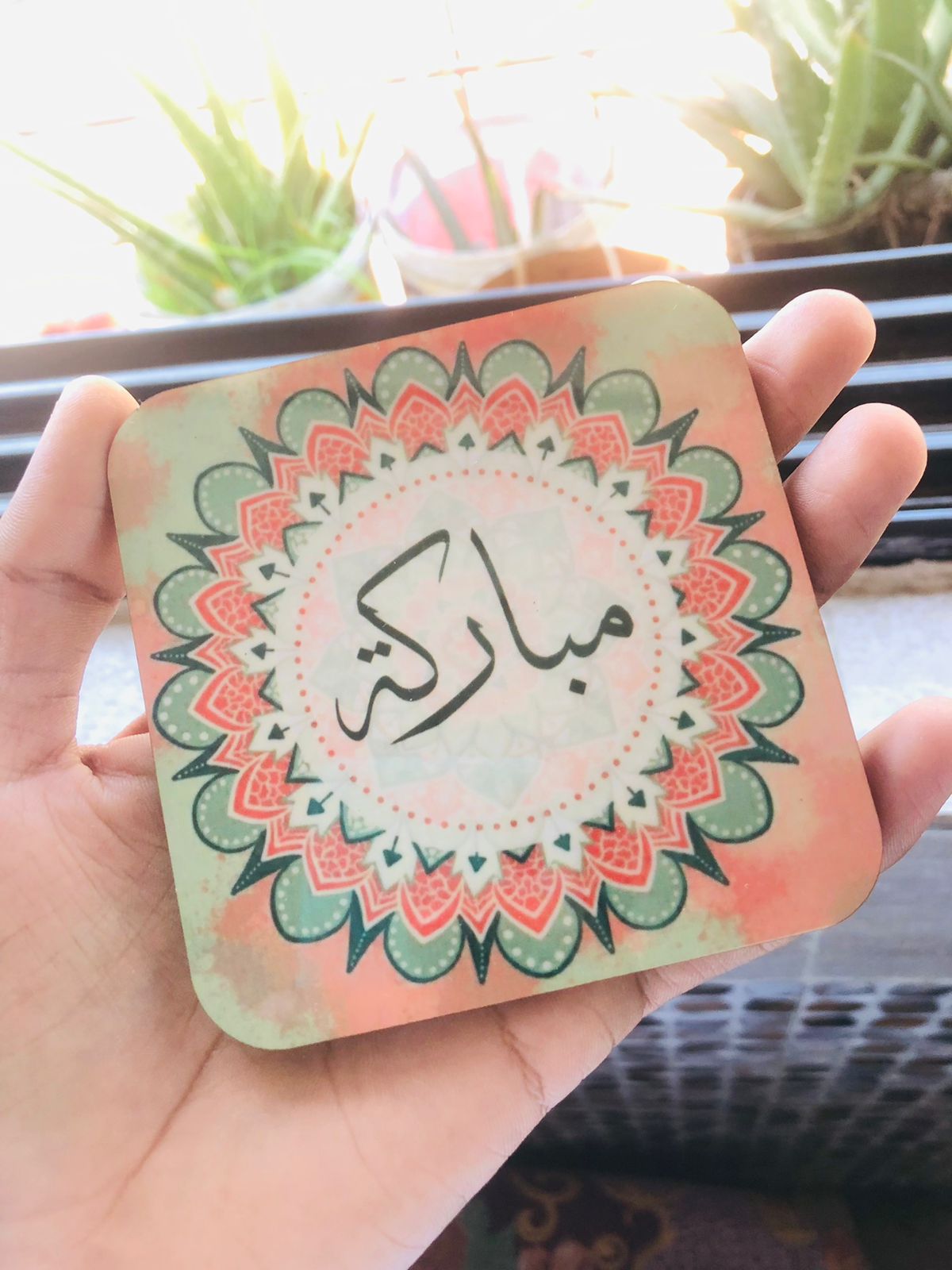 Tea Coaster (Name & Design can be customized)