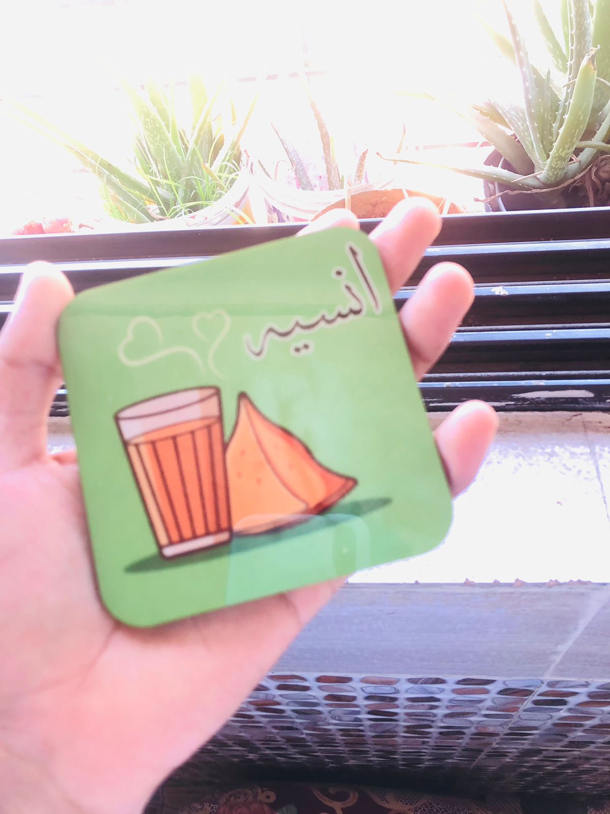Tea Coaster (Name & Design can be customized)