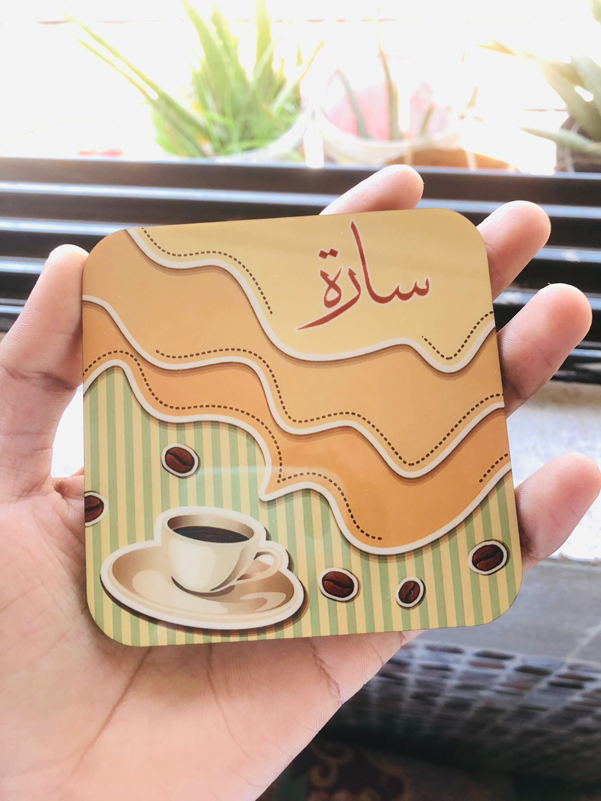 Tea Coaster (Name & Design can be customized)