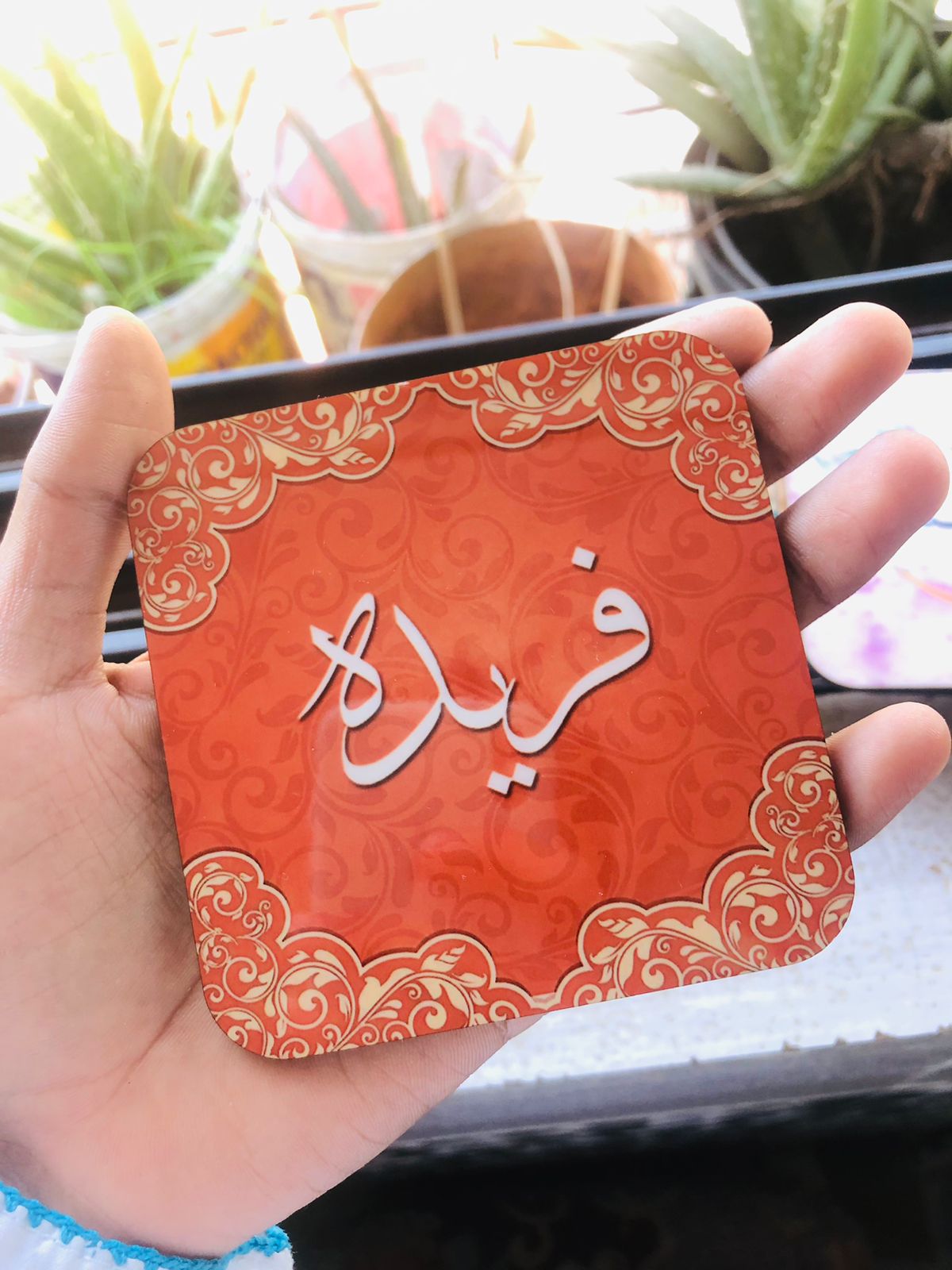 Tea Coaster (Name & Design can be customized)