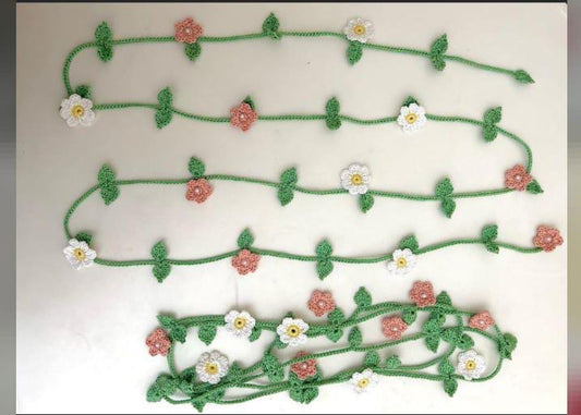 Crochet Lace for a Lehenga or Jhabla