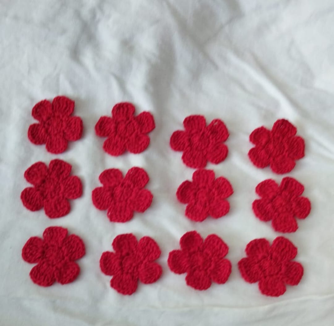 Mini Crochet Flowers