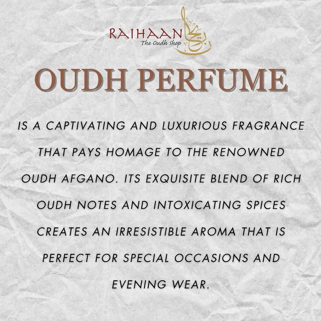 Oudh Perfume | Oil Based | 50ml