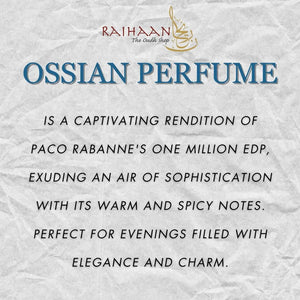 Ossian Perfume | Oil Based | 50ml