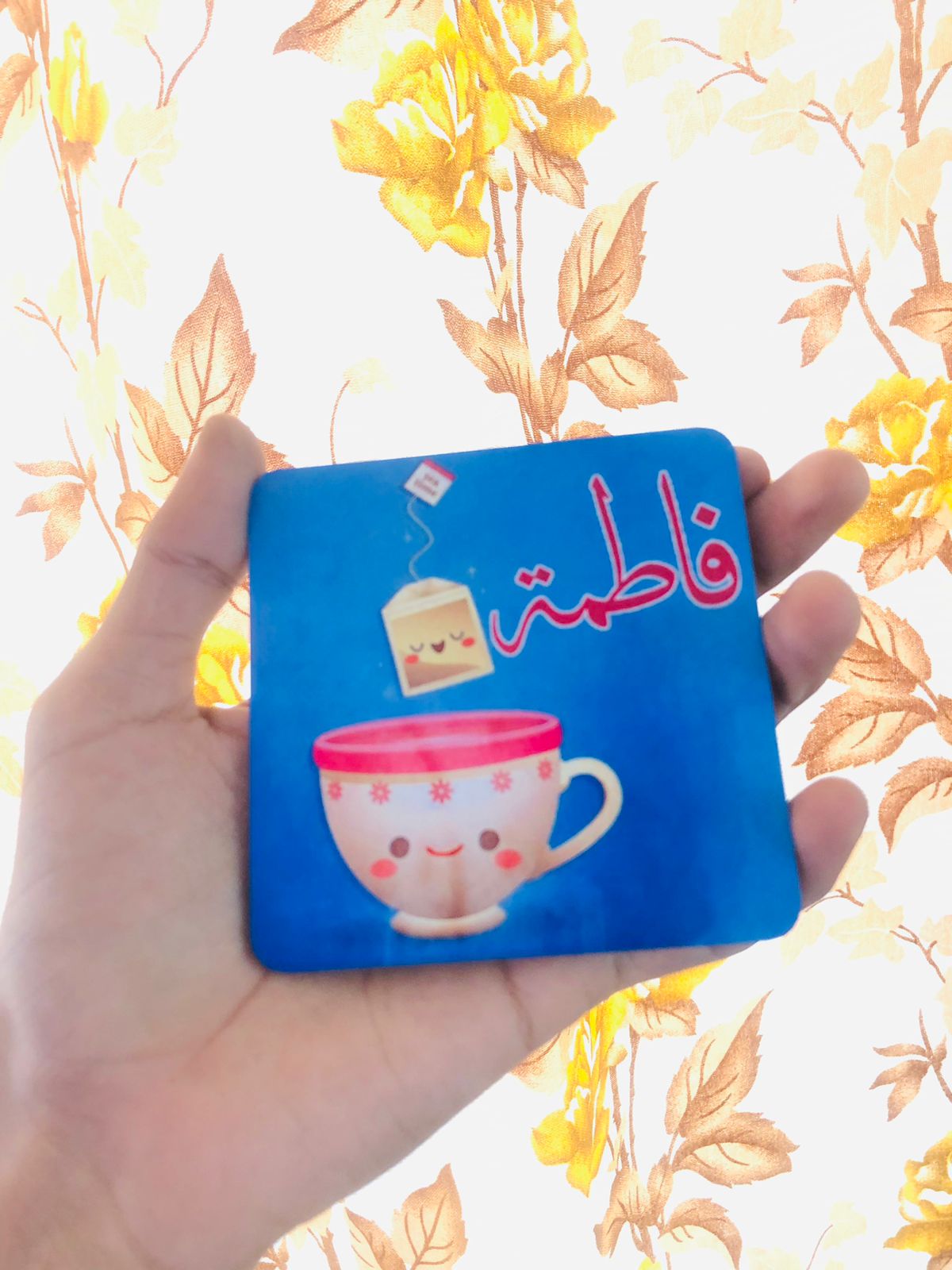 Tea Coaster (Name & Design can be customized)