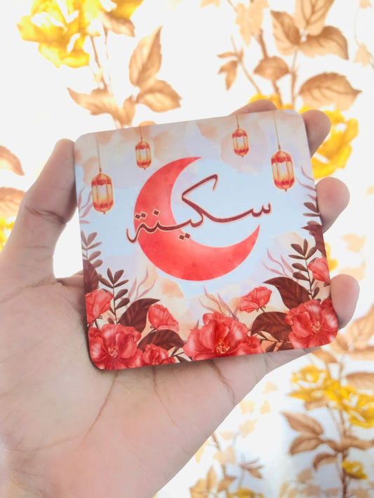 Tea Coaster (Name & Design can be customized)