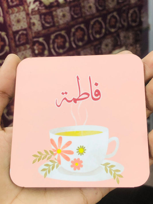 Tea Coaster (Name & Design can be customized)