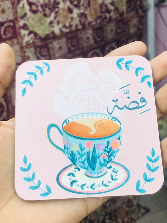 Tea Coaster (Name & Design can be customized)