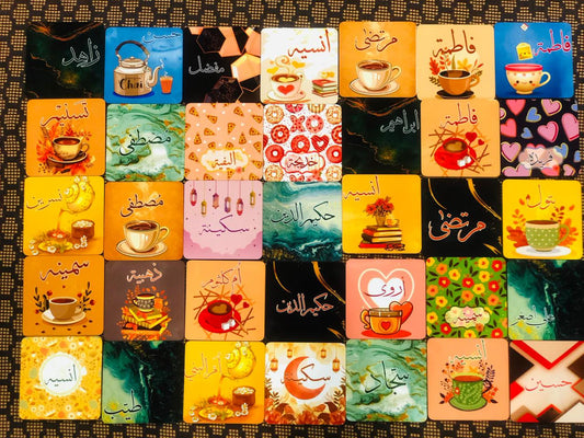 Tea Coaster (Name & Design can be customized)