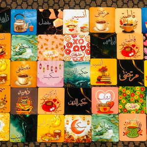 Tea Coaster (Name & Design can be customized)