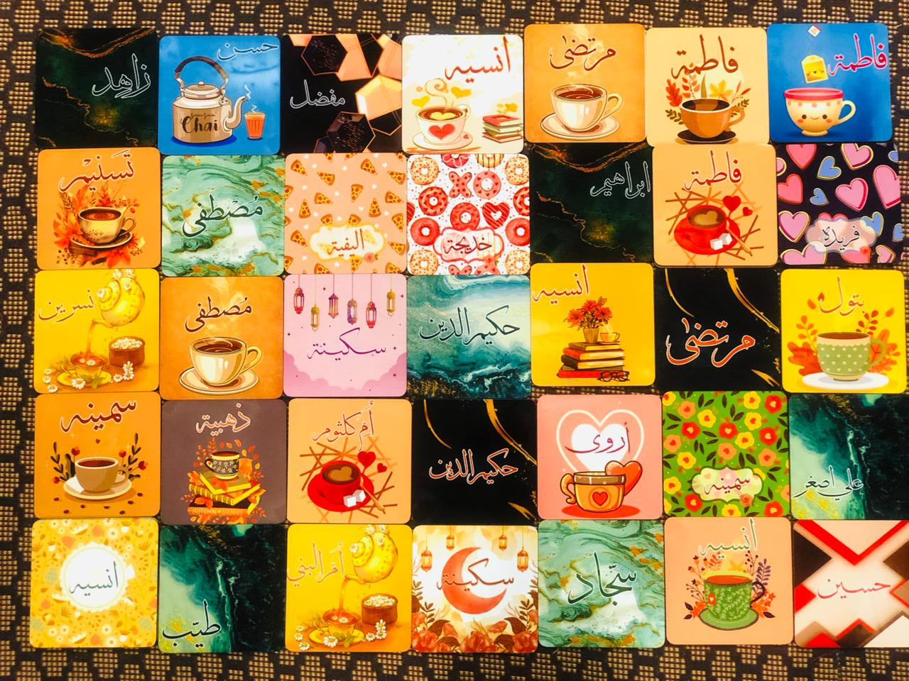 Tea Coaster (Name & Design can be customized)