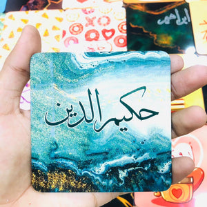 Tea Coaster (Name & Design can be customized)