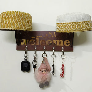 Ahlan Wasaalan Welcome | 2 in 1 Topi Stand with Hanging Hooks