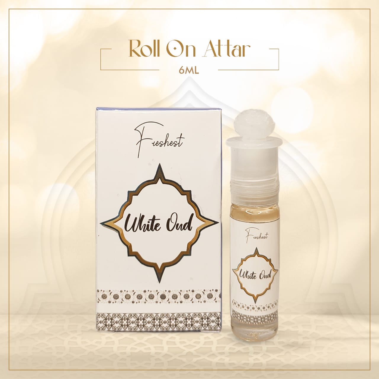 Roll On Attar - White Oud 6 ml